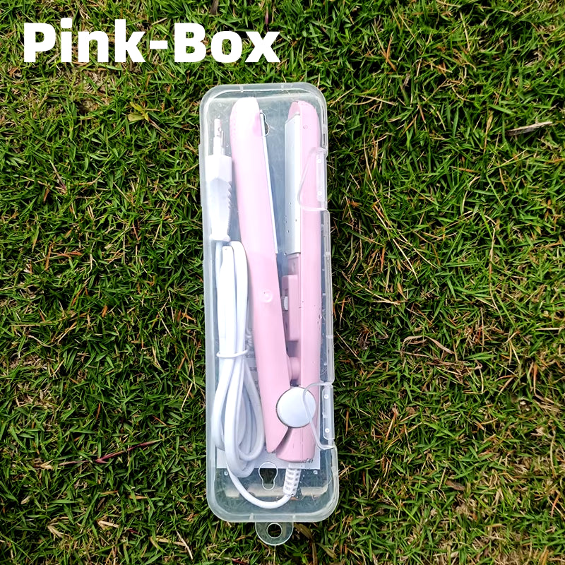 New Curling Iron Mini Hair Straightener Iron Ceramic Straightening Styling Tools Hair Curler Flat Iron Beard Straightener