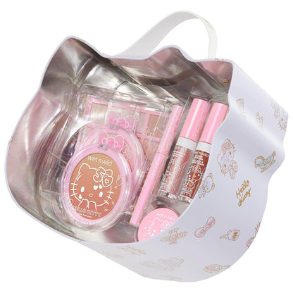 Celebrate with Hello Kitty: Exclusive 13-Piece Makeup Set in a Limited-Edition Keepsake Box for Versatile, Stunning Looks