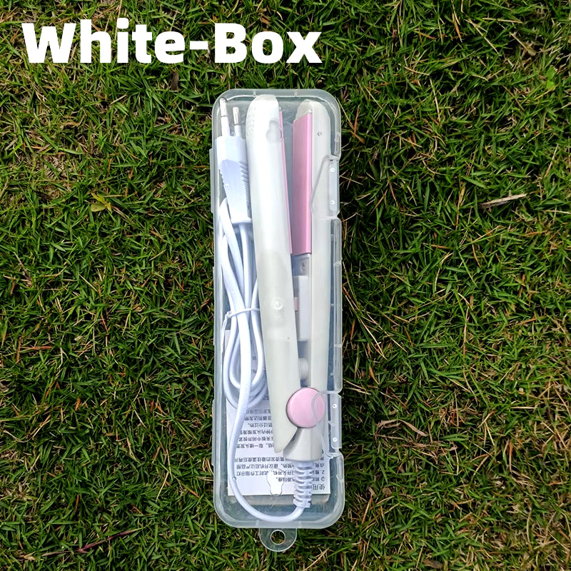 New Curling Iron Mini Hair Straightener Iron Ceramic Straightening Styling Tools Hair Curler Flat Iron Beard Straightener